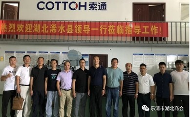 浠水散花区领导来访 深化交流合作，共促电气自动化发展